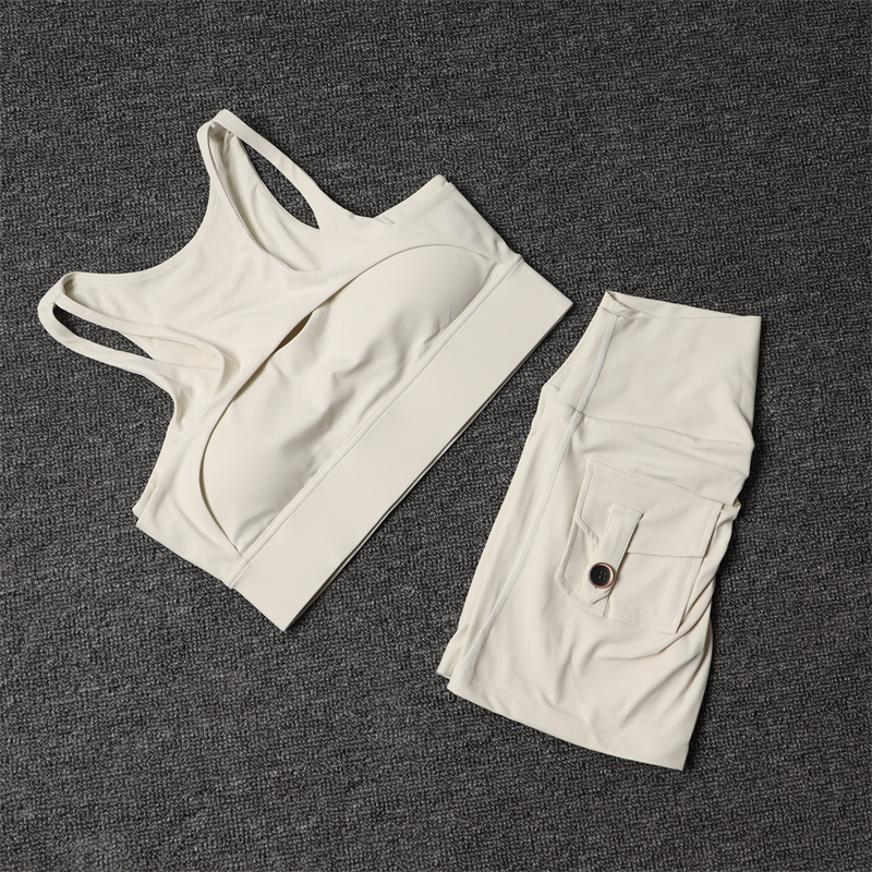Herbal Yoga - Fitnessshorts Yogasets Dames trainingspak Hoge taille